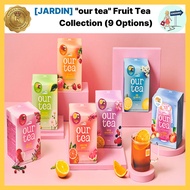 [JARDIN] "our tea" Fruit Tea Collection (9 Options) | Real Dried Fruit Slice + Premium Tea Bag