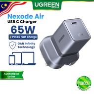 UGREEN 65W Nexode Air GAN Foldable Charger AVS USB C PD3.0 Super Fast Charging Mini Laptop iPhone 18