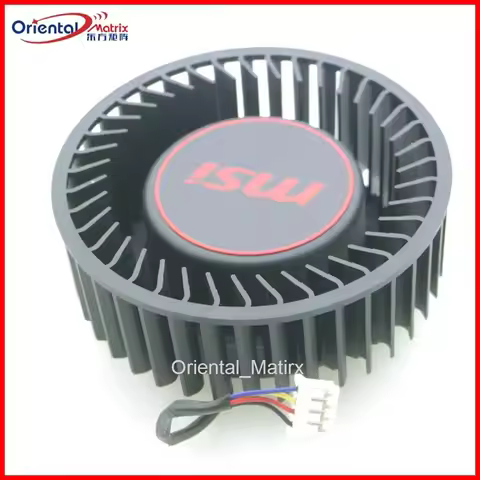 PLB07525B12HH DC12V 1.20A 75mm For MSI RX VEGA 56 64 AIR BOOST 8G OC Graphics Card Cooling Fan 4Wire