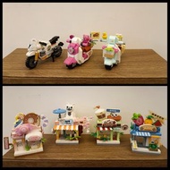 Loz Micro block Lotso Motorbike Police bike  / Candy Shop / Coffee Shop Puzzle 拼砌 草莓熊電單車 鴨子電單車 糖果店 咖