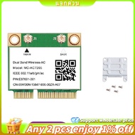 Mini PCIe Wifi Card PCI-E WiFi Card Bluetooth 4.2 802.11Ac Dual Band 2.4G 5Ghz Adapter for Laptop