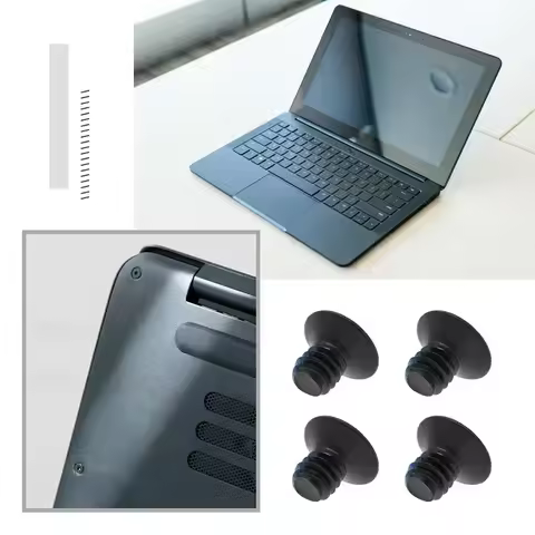 20PCS Stainless Steel Screws Torx T5 Laptop Bottom Case Screwdriver with Screws PC Screws M2x3 for R