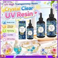 High transparency and low odor UV crystal drop glue DIY epoxy resin UV glue UV light UV shadowless g