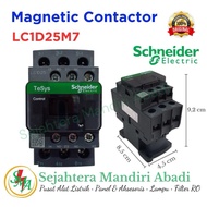Schneider 11 kW Contactor 1 Phase 40A Current 3 Phase 25A LC1D25M7 Coil 220Vac 3 Pole Magnetic Conta