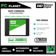 Western Digital WD - Green SATA 2.5" SSD ( 240GB/480GB/1TB/2TB )