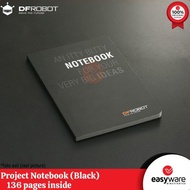 DFRobot Project Notebook (Black) DFRobot easywa53 book guaranteed
