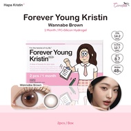 Hapa Kristin รุ่น Forever Young Kristin🧸 คอนแทคเลนส์เกาหลีรายเดือน