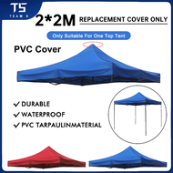 TEAM 5 2X2M 2.5X2.5M 2X3M 3X3M Durable Retractable Tent Replacement Cover (No Frame Included) Tent C