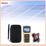 เครื่องทดสอบแผงโซล่า Phenovo วัดกำลังไฟเอาต์พุต12-60V เครื่องมือแก้ไขปัญหาแรงดัน0-60A เครื่องทดสอบพล