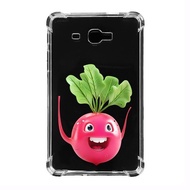 for Samsung Galaxy Tab A 7.0 (2016) SM-T280 SM-T285 7.0 Green vegetables Carrots Chili Funny Smile h