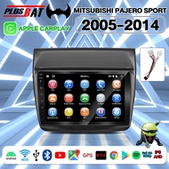 Plusbat จอ android ติดรถยนต์ 9นิ้ว MITSUBISHI PAJERO SPORT 2005-2014 จอแอนดรอยด์ 12.1 หน้าจอสัมผัสแบบเต็ม วิทยุติดรถยนต์ + เครื่องเสียงรถ Bluetooth WIFI GPS RAM4GB ROM64GB รับไวไฟ ดูยูทูปได้ แบบไม่ใช้แผ่น