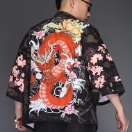 Kimono người đàn ông Nhật Bản Cardigan người đàn ông haori nam Yukata mens kimono nhật bản Samurai H
