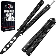 GOOD WORKER Butterfly Trainer β Balisong Trainer β Practice Butterfly β Balisong Butterfly Knives NO