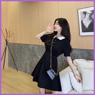 ☬ ✹ ⭐ summer balck dress for woman mini dress button down dress filipiniana dress formal dress for