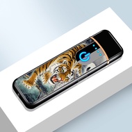 ไฟแช็คไฟฟ้า ไฟแช็คเท่ๆ ชาร์จไฟด้วยสาย USB ลวดลายสวยๆ แถมฟรีสายชาร์จ