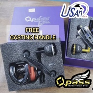 OPASS CRANX MASTER II SW301HG BaitCasting Reel BC Reel Mesin Casting