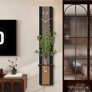 TV Decorative Painting Hydroponic Background Wall Clock Living Room Clock Painting Personalized Crea