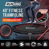 ⏰💪【40 INCH】Professional Fitness Trampoline ◆ Quiet Rebounder ◆ Jumpsport ◆ Home Gym Exercise