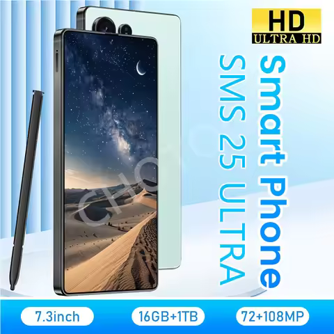 2025 New S25 Ultra Original Intelligent 5G Dual Card Dual Standby Global Version Android 14 System 8