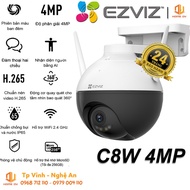 Ezviz C8W C8C Camera rotates 360 degrees outdoors, integrates AI, color at night, anti-theft warning