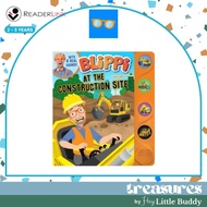 Blippi At the Construction Site 4 Button Sound Book Youtube Books