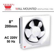 CROWN 8" /10" /12" Wall Mounted Ventilating Fan/ Exhausted Fan (VF-20CW) (VF-25CW)(VF-30CW)