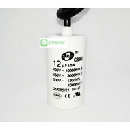 cbb60 Capacitor Run 12uF 450V SENJU Wire Type