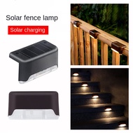 [Bebas elektrik] tenaga solar lampu pagar LED lampu tangga lampu luar kalis air halaman rumah lampu tiang lampu tangga