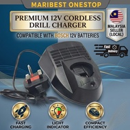 12V Li-Ion Rechargeable Battery Charger for Cordless Drill GDR 120 GSR 120 GSB 120 GWS 12-76 GAS 12 