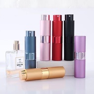 Portable 8ml Aluminium Spray Bottle Mini Refillable Perfume Refillable Bottle Oral Spray Bottle Disp