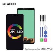 OLED LCD For Samsung Galaxy A9 2018 A920 SM-A920F /DS A9s A9 Star Pro LCD Display Touch Screen Digitizer