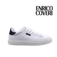 Everbest Men's Shoes - ECM414213 ENRICO COVERI  Men's White Lace Sneakers