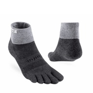 Injinji Trail Midweight Mini-Crew Coolmax - Granite