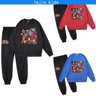 Baju Tshirt Seluar Budak Perempuan Style Korea Tshirt Baby Girl Suit Hoodie+pants Set Baju Kanak Kan