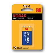 Genuine KODAK Max 9V Alkaline Battery - K9V-1