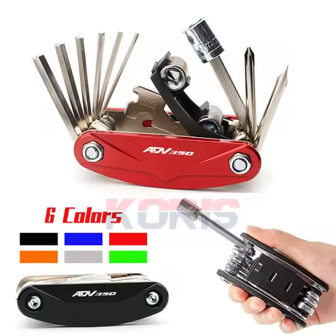 Logo For Honda Adv150 Adv350 High Grade Aluminium Multi-Functional Tool Repair Screw Driver Bicycle 