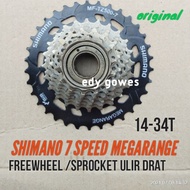 freewheel shimano megarange 7 speed sprocket shimano megarange 7 speed