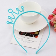 Gratis Ongkir - Bando Bandana Anak Warna-Warni / Bando Korea Lucu / Bando Desain Mahkota Anti Slip