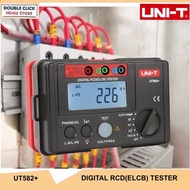 UNI-T UT582+ Digital RCD Tester ELCB Tester