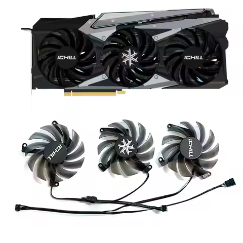 4PIN 85MM CF-12915S GPU Fan For Inno3d Geforce RTX3070TI 3080 3080TI 3090 Ichill X3/X4 New GPU Graph
