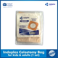 Indoplas Colostomy Stomach Bag for Kids &amp; Adults (1 Set) | Secure &amp; Comfortable