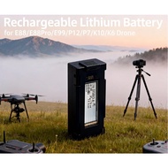 3.7V Rechargeable Lipo Drone Battery 2600mAh - Fit for E88 Pro/E99/P7/P12/K6/K10 Quadcopter