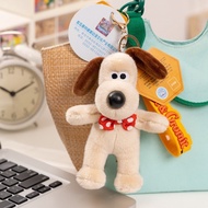 GANTUNGAN Wallace & Gromit Bag and Key Hanger: Cute and Nostalgia Combination, Size 15cm