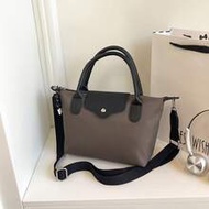 New Winter Mini Fashion Handbag, Featuring Colorblock Design, Waterproof Nylon Material, Available I