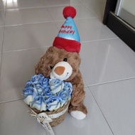 Teddy bear for birthday wishes