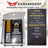 Sultan Mini Snap Card Holder 35pt