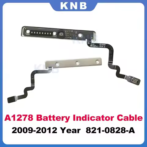 Original For MacBook Pro 13" A1278 Battery Light Indicator Sleep Board Sensor Cable 821-0828-A 2009 