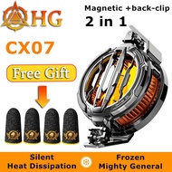 HG Phone Cooling Fan Phone Magnetic Cooler for Dedicated tablet with  laptop  Stand radiator CX07