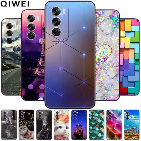 For Oppo Reno 12 Pro Case Lovely Fashion Silicon TPU Phone Cases for Oppo Reno12 5G Global Shockproo