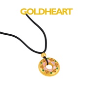 Goldheart 999 Gold Gu Fa Jin Lotus Harmony Necklace